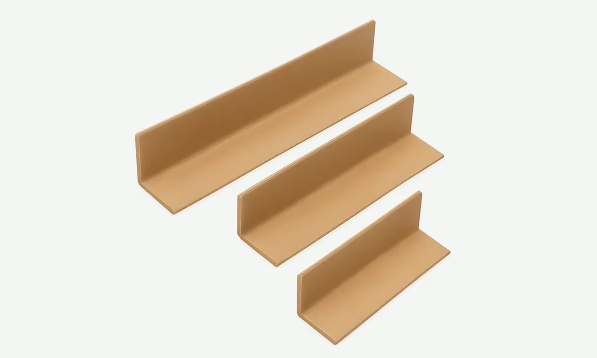 Esquineros de cartón para protección de pallets y cargas