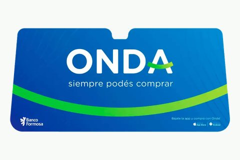Parasol publicitario realizado por Converpack para Banco Formosa