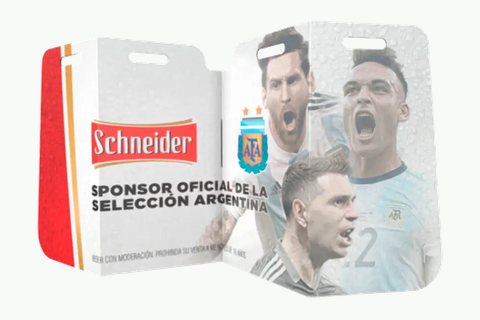Parasol publicitario realizado por Converpack para Schneider